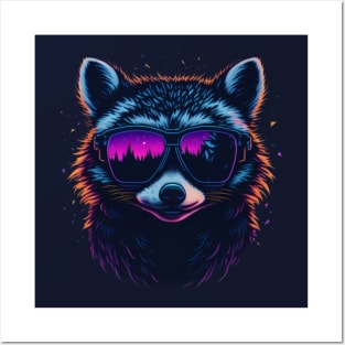 Racoon Posters and Art